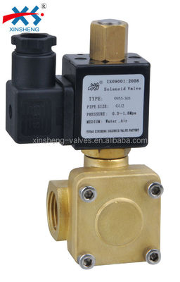 PN16 DC 12V/24V Diaphragm Solenoid Valve for Water/Gas/Oil NBR/EPDM/FKM